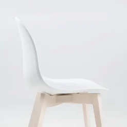 1665 Academy Connubia© Chaise scandinave en polypropylène et bois* Chaise Salon|Chaise De Cuisine