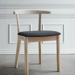 Skovby 52 Chaise en bois massif avec assise rembourrée* Chaise De Salle à Manger|Chaise Salon