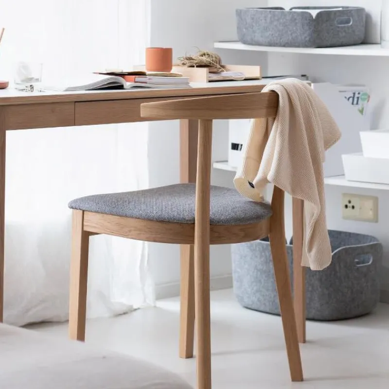Skovby 52 Chaise en bois massif avec assise rembourrée* Chaise De Salle à Manger|Chaise Salon