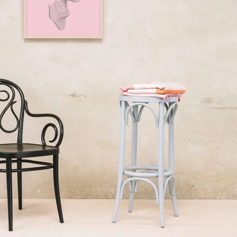 Ton 73 ® Tabouret de bar en bois style bistrot sans dossier* Tabouret De Bar (assise +/- 80 Cm)