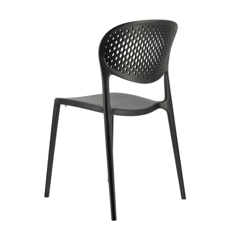 Abby Connubia® Chaise de jardin empilable en polypropylène recyclé avec dossier microperforé* Chaise De Jardin
