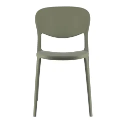 Abby Connubia® Chaise italienne empilable en polypropylène recyclé sans accoudoirs* Chaise De Cuisine|Chaise De Salle à Manger