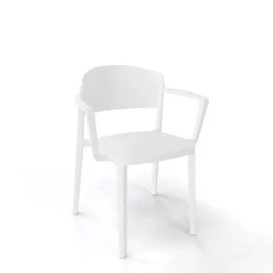 Abuela B Chaise de jardin avec accoudoirs empilable en technopolymère* Chaise De Jardin