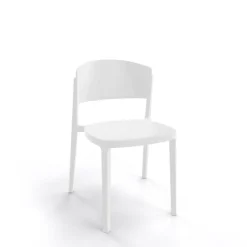 Abuela Chaise de terrasse moderne empilable en technopolymère* Chaise De Jardin
