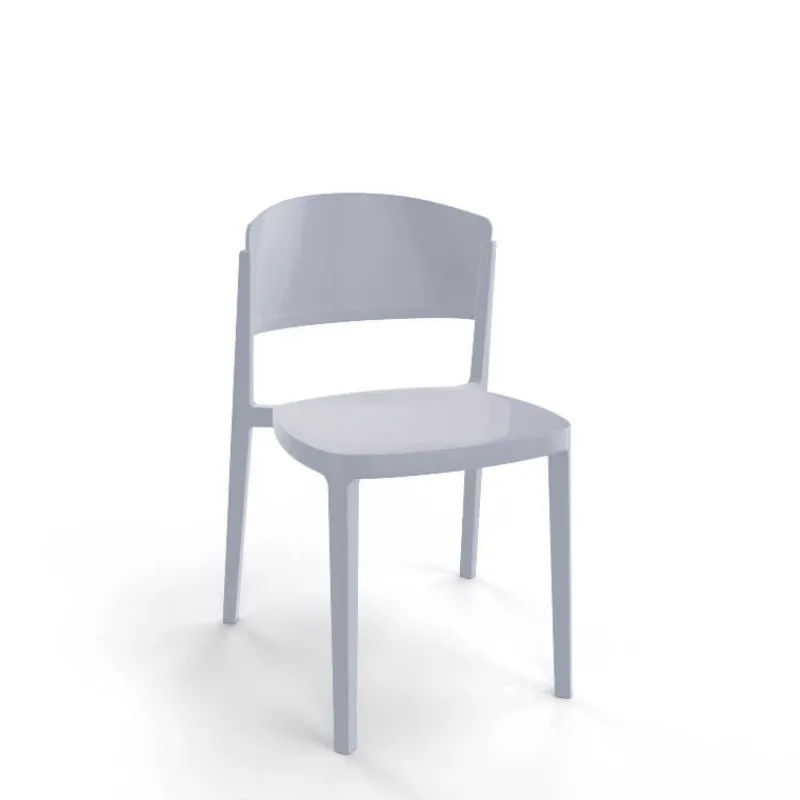 Abuela Chaise de terrasse moderne empilable en technopolymère* Chaise De Jardin