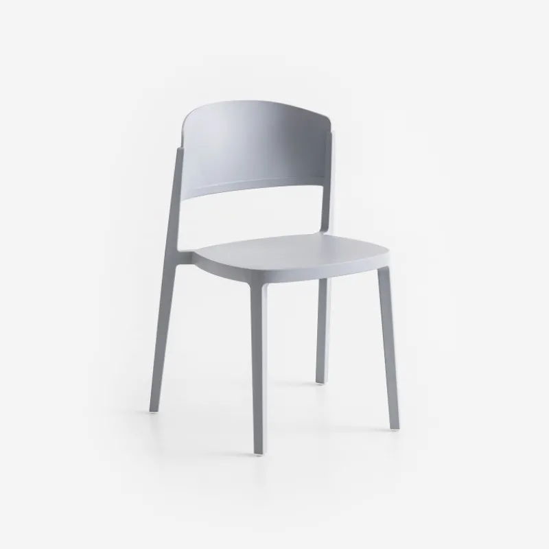 Abuela Chaise de terrasse moderne empilable en technopolymère* Chaise De Jardin