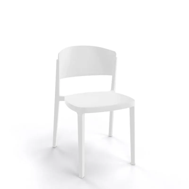 Abuela Chaise moderne empilable en technopolymère* Chaise De Cuisine