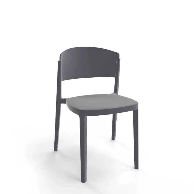 Abuela Chaise moderne empilable en technopolymère* Chaise De Cuisine