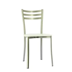 Ace 1320 Chaise de cuisine en métal et assise bois* Chaise De Cuisine