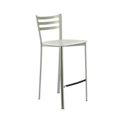 Ace 1329 Tabouret de cuisine en métal et assise bois hauteur snack* Tabouret Hauteur Sur-mesure|Tabouret Snack (assise +/- 65 Cm)
