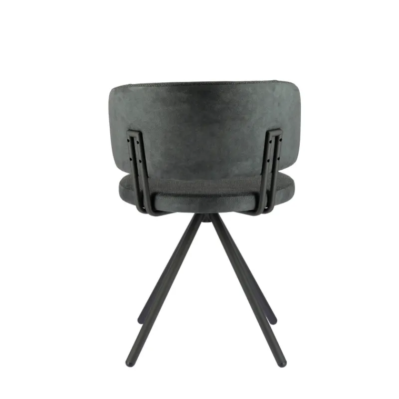 Perfecta Adagio Chaise moderne pivotante en tissu et pieds métal* Chaise De Salle à Manger|Chaise De Bureau