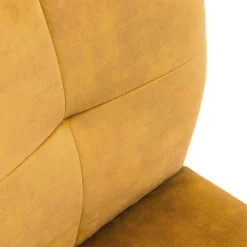Adèle Chaise en tissu pivotante confortable avec pieds bois* Chaise De Salle à Manger|Chaise De Bureau
