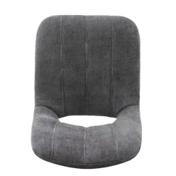 AgatheChaise cosy en tissu avec pieds en métal noir* Chaise De Salle à Manger