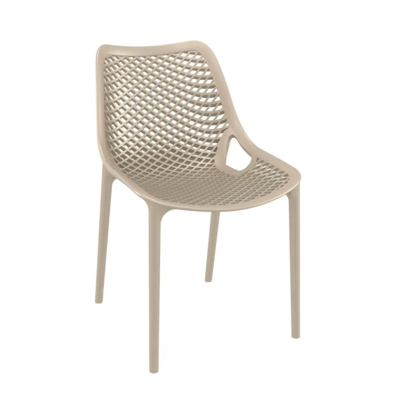 Air Chaise de jardin moderne ajourée en polypropylène* Chaise De Jardin