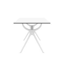 Air Table rectangulaire en stratifié et polypropylène* Table De Salle à Manger