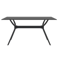 Air Table rectangulaire en stratifié et polypropylène* Table De Salle à Manger
