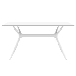 Air Table rectangulaire en stratifié et polypropylène* Table De Salle à Manger