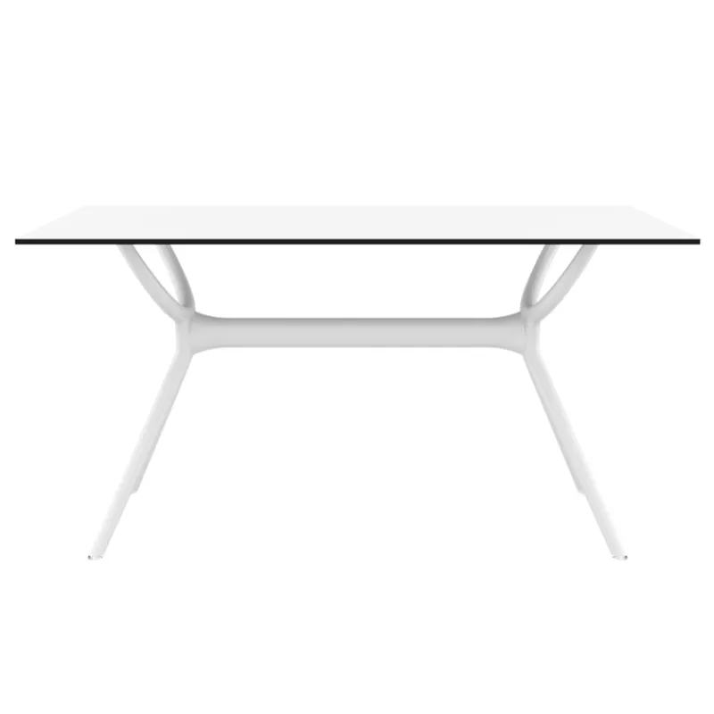 Air Table rectangulaire en stratifié et polypropylène* Table De Salle à Manger