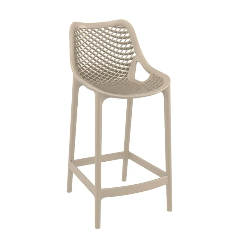 Air Tabouret moderne en polypropylène* Tabouret Snack (assise +/- 65 Cm)|Tabouret De Bar (assise +/- 80 Cm)