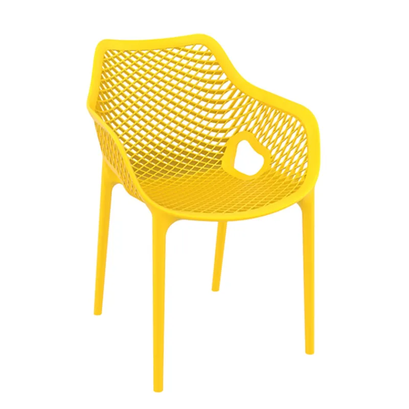 Air XL Fauteuil moderne empilable ajouré en polypropylène* Chaise De Cuisine|Chaise De Salle à Manger