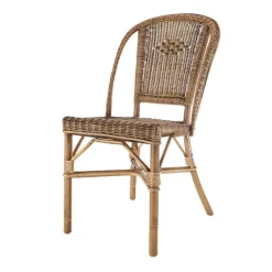 Kok AlbertineChaise en rotin vintage* Chaise De Salle à Manger|Chaise Salon