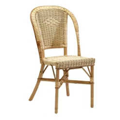 Kok AlbertineChaise en rotin vintage* Chaise De Salle à Manger|Chaise Salon
