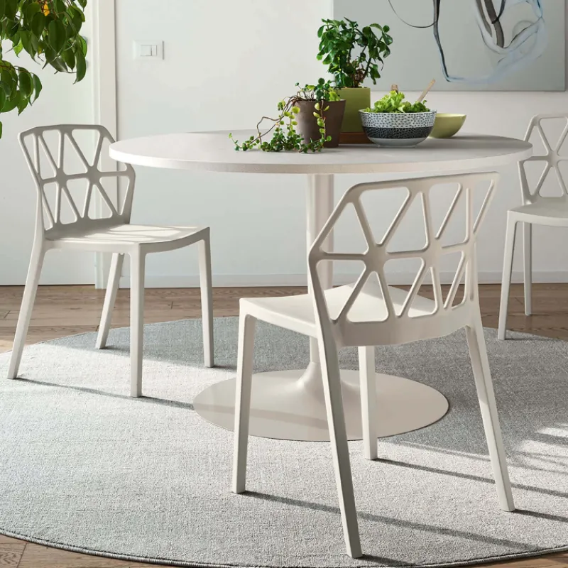 Alchemia Connubia® Chaise design empilable en polypropylène* Chaise De Cuisine|Chaise De Salle à Manger
