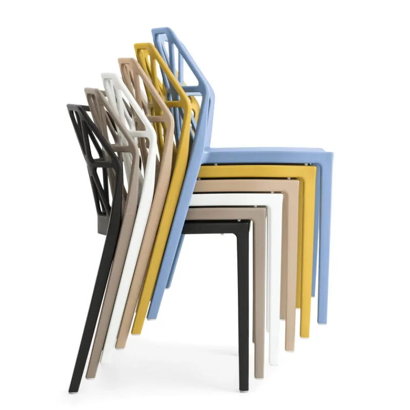 Alchemia Connubia® Chaise de jardin design empilable en polypropylène* Chaise De Jardin