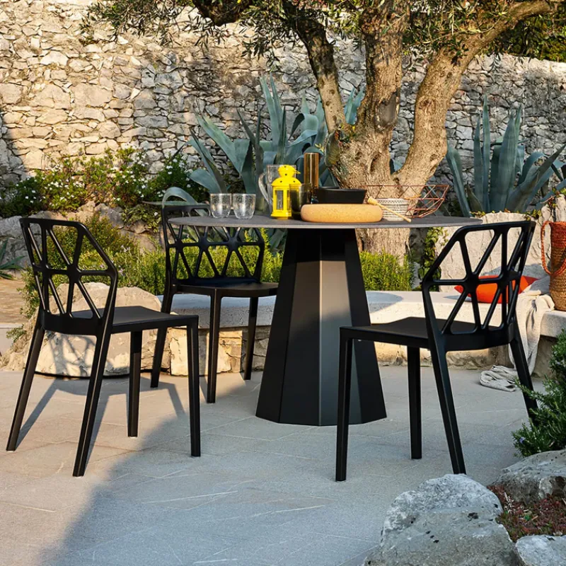 Alchemia Connubia® Chaise de jardin design empilable en polypropylène* Chaise De Jardin