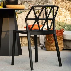Alchemia Connubia® Chaise de jardin design empilable en polypropylène* Chaise De Jardin