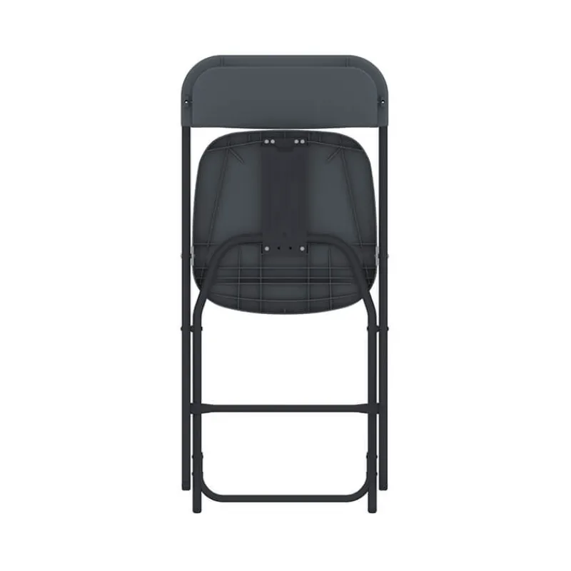 AlexChaise pliante en plastique et métal* Chaise De Cuisine