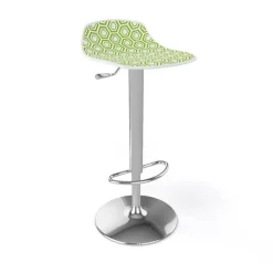 Alhambra 97A / 97AV Tabouret italien sans dossier réglable en hauteur avec assise à motifs* Tabouret Snack (assise +/- 65 Cm)|Tabouret De Bar (assise +/- 80 Cm)