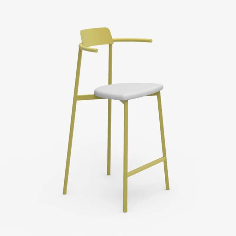 Carrier Alice ® Tabouret snack moderne en acier fabriqué en France* Tabouret Snack (assise +/- 65 Cm)|Tabouret De Bar (assise +/- 80 Cm)