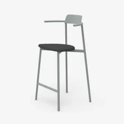 Carrier Alice ® Tabouret snack moderne en acier fabriqué en France* Tabouret Snack (assise +/- 65 Cm)|Tabouret De Bar (assise +/- 80 Cm)