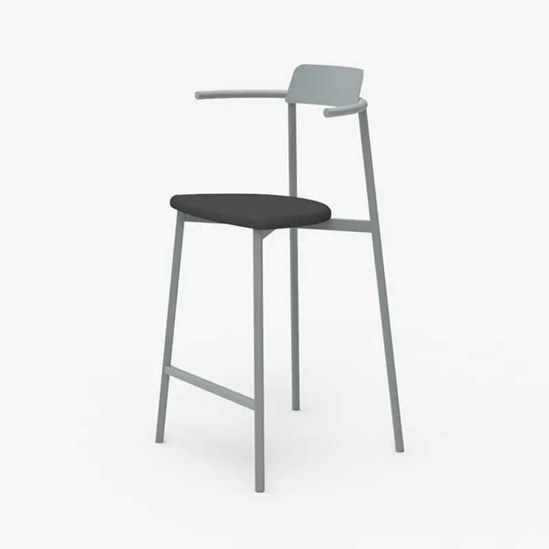 Carrier Alice ® Tabouret snack moderne en acier fabriqué en France* Tabouret Snack (assise +/- 65 Cm)|Tabouret De Bar (assise +/- 80 Cm)