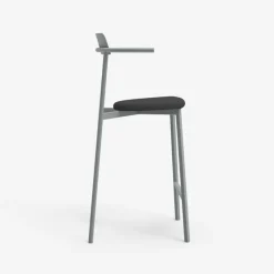 Carrier Alice ® Tabouret snack moderne en acier fabriqué en France* Tabouret Snack (assise +/- 65 Cm)|Tabouret De Bar (assise +/- 80 Cm)