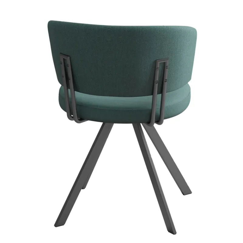 Perfecta Allure Chaise moderne en tissu pivotante* Chaise De Salle à Manger|Chaise De Bureau