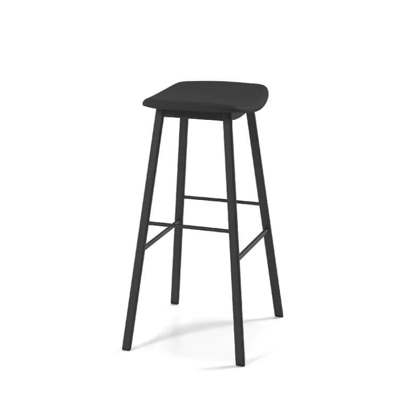Perfecta Ami Tabouret de bar en simili sans dossier moderne empilable* Tabouret De Bar (assise +/- 80 Cm)