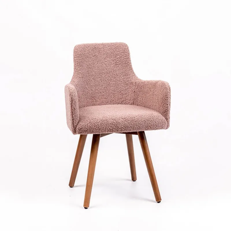 Sessio Anders Fauteuil cocooning en tissu et pieds bois* Chaise Salon|Chaise Pour Chambre