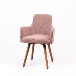 Sessio Anders Fauteuil cocooning en tissu et pieds bois* Chaise Salon|Chaise Pour Chambre