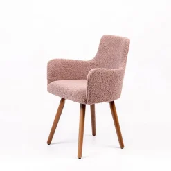 Sessio Anders Fauteuil cocooning en tissu et pieds bois* Chaise Salon|Chaise Pour Chambre