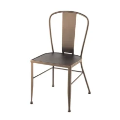 Jayso Antic Chaise vintage en métal* Chaise De Cuisine|Chaise De Salle à Manger