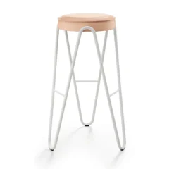 Midj Apelle Jump ® Tabouret snack design sans dossier pieds géométriques* Tabouret Snack (assise +/- 65 Cm)|Tabouret De Bar (assise +/- 80 Cm)