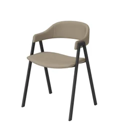 Perfecta Arca Fauteuil de table avec accoudoirs en simili* Chaise De Cuisine|Chaise De Salle à Manger