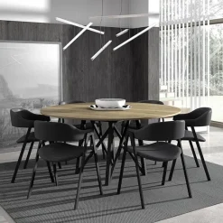 Perfecta Arca Fauteuil de table avec accoudoirs en simili* Chaise De Cuisine|Chaise De Salle à Manger