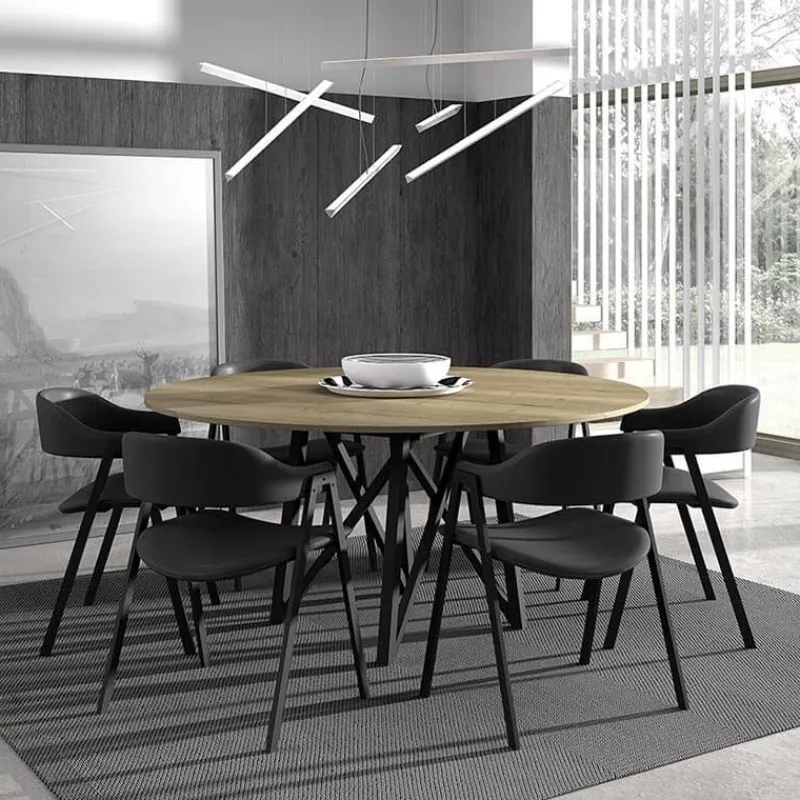 Perfecta Arca Fauteuil de table avec accoudoirs en simili* Chaise De Cuisine|Chaise De Salle à Manger