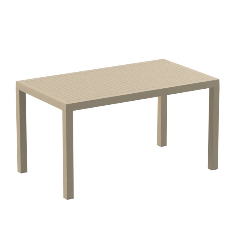 Ares Table de terrasse rectangulaire en résine* Table De Jardin