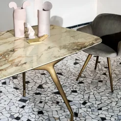 Sovet Italia Arkos Sovet® Table design rectangulaire en céramique fabriquée en Italie* Table De Salle à Manger