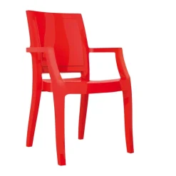 Arthur Fauteuil moderne en polycarbonate* Chaise De Cuisine|Chaise De Salle à Manger