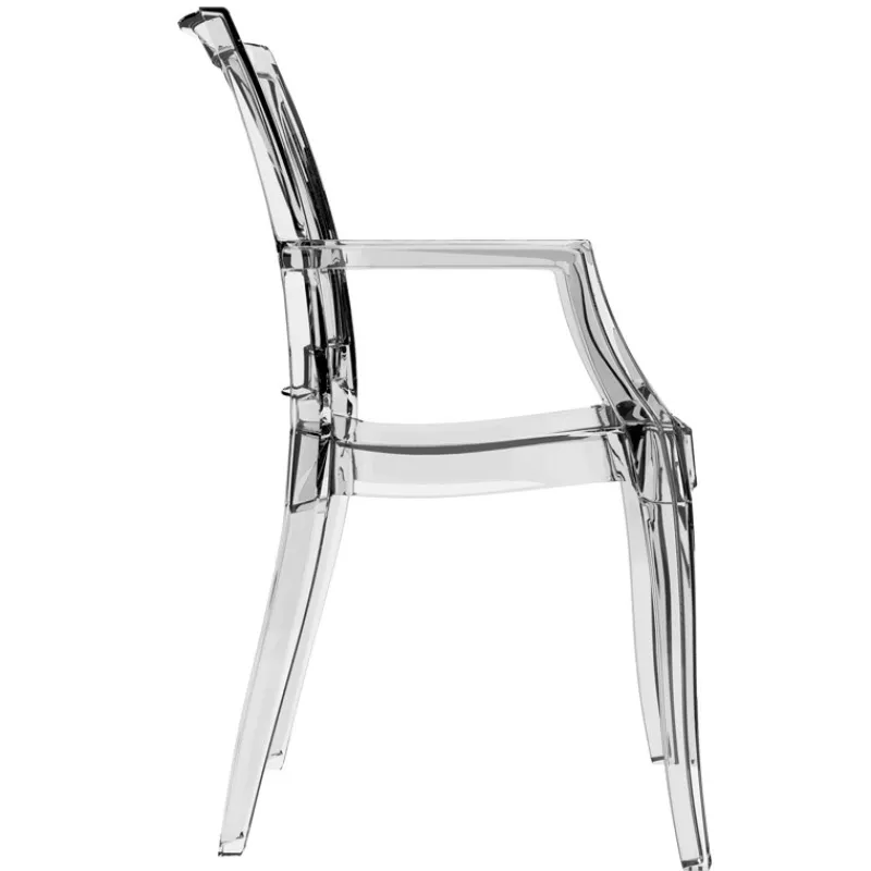 Arthur Fauteuil moderne en polycarbonate* Chaise De Cuisine|Chaise De Salle à Manger